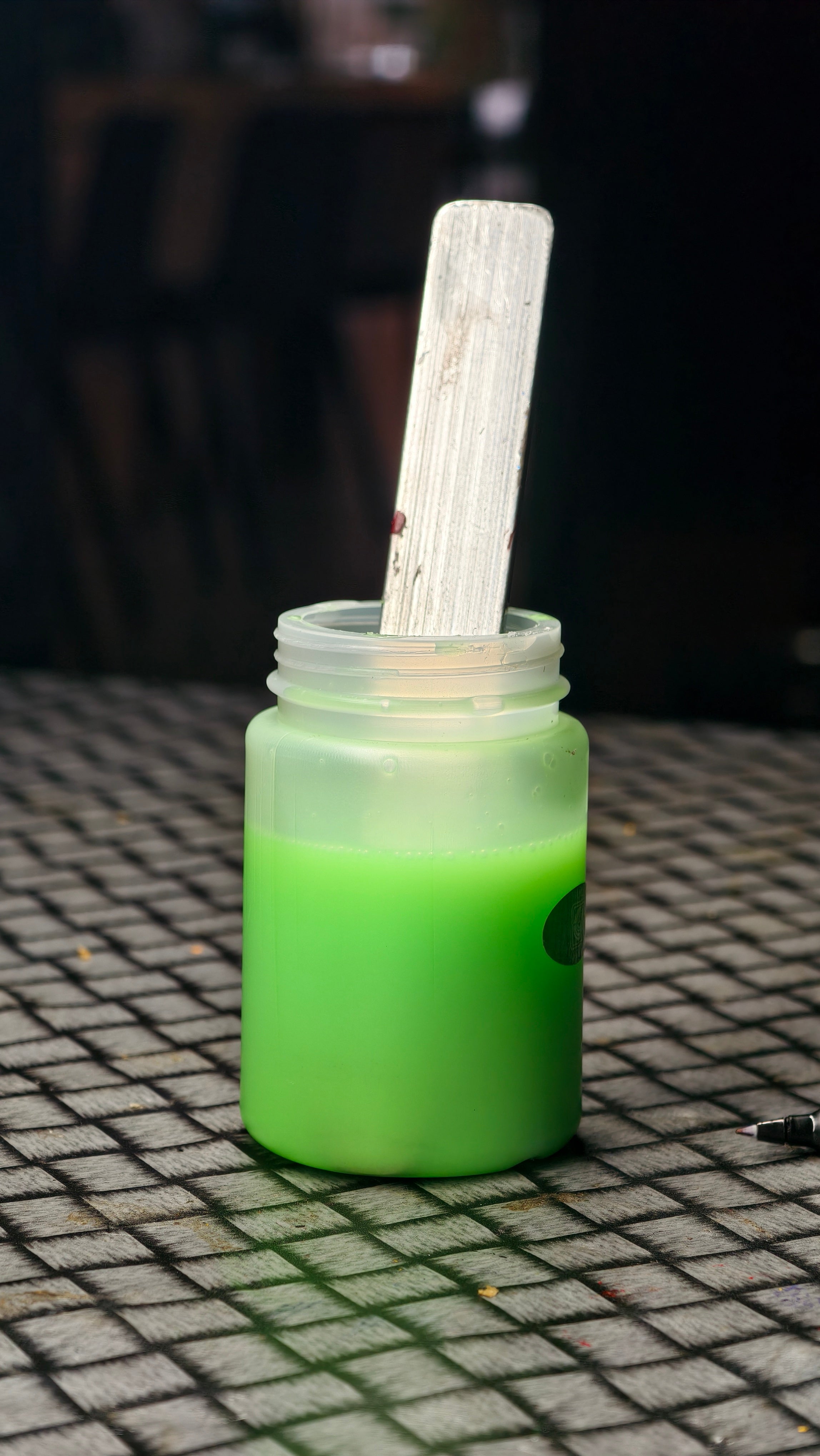 Glowing Green